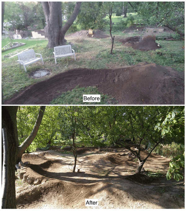 How to Build a Backyard Dirt Pumptrack